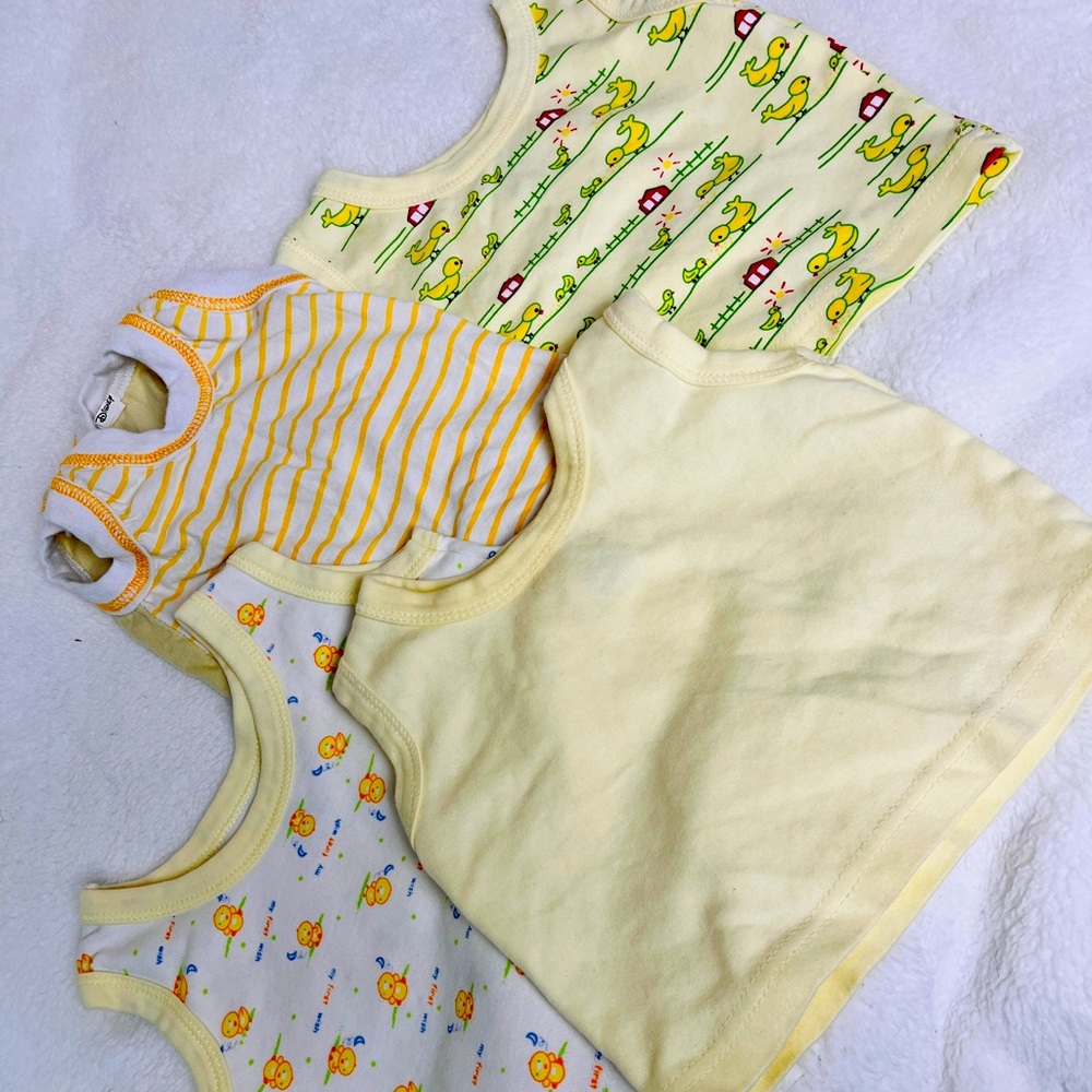 Infant sleeveless tops